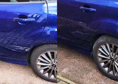 Ford focus scratch and dent repairs Bath