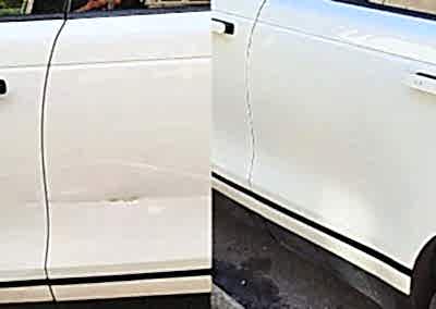 Range Rover dent and scratch repairs Hampshire